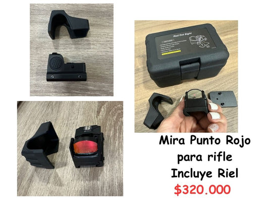 Mira Punto Rojo Para Rifle