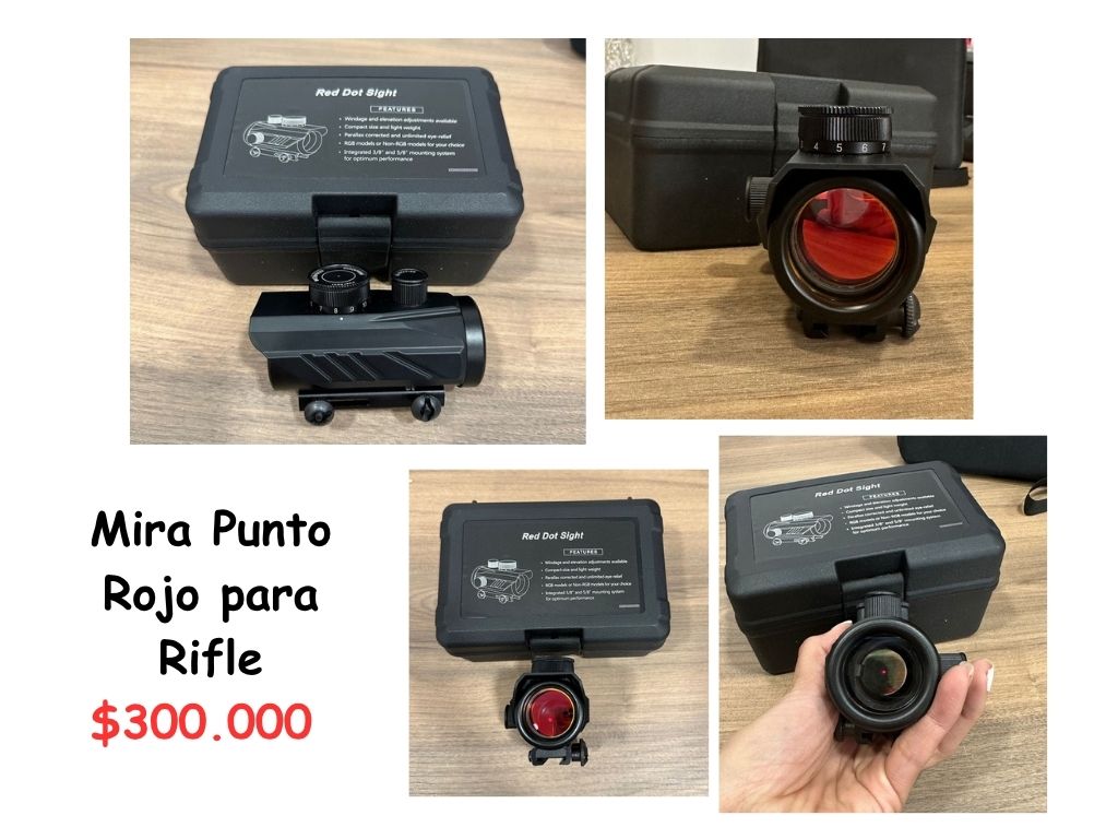 Mira Punto Rojo Para Rifle