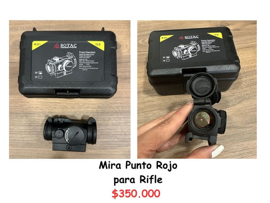 Mira Punto Rojo Para Rifle