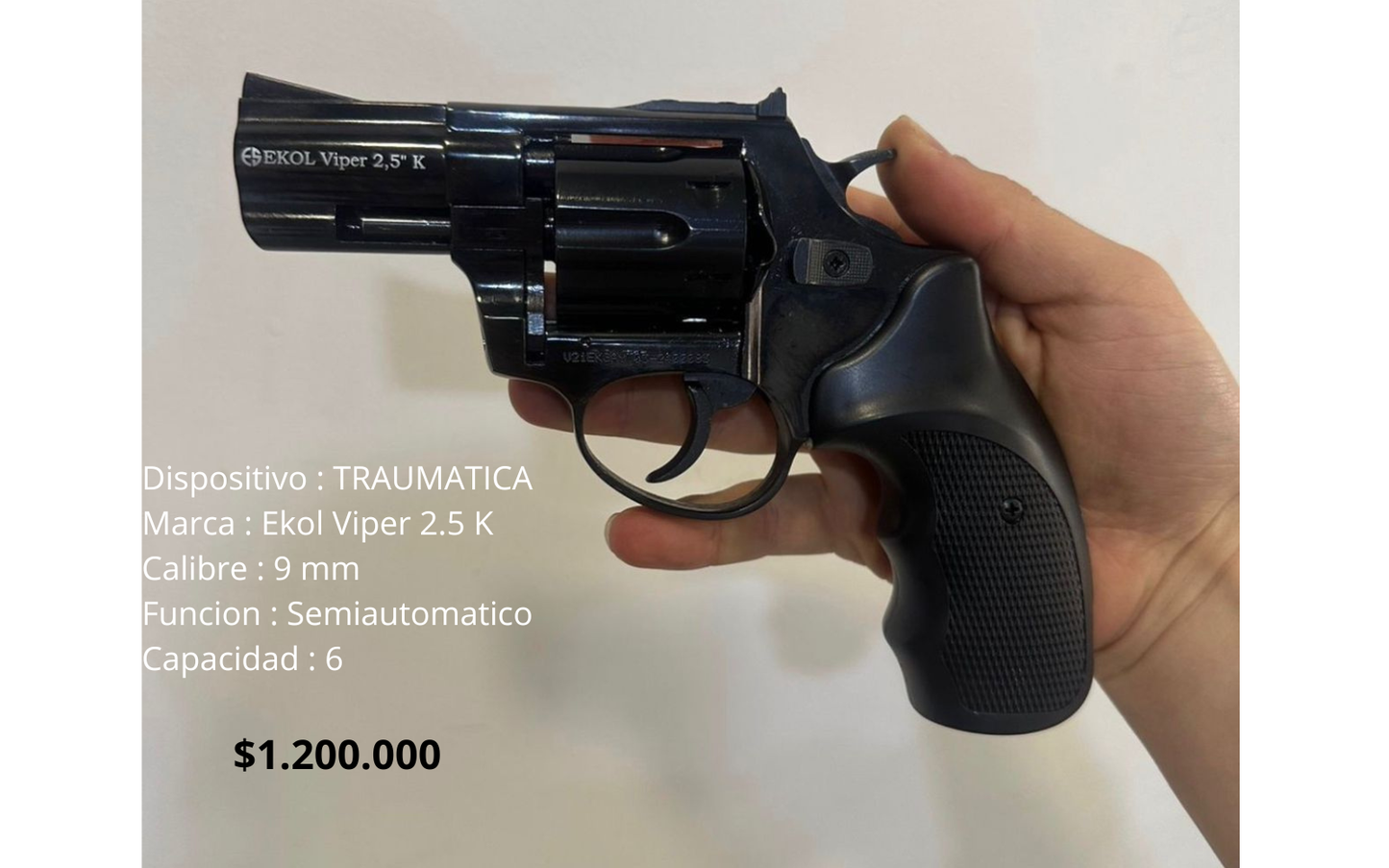 TR EKOL VIPER 2.5 - NEGRA