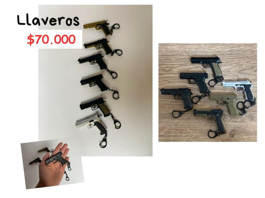 Llaveros de Pistolas
