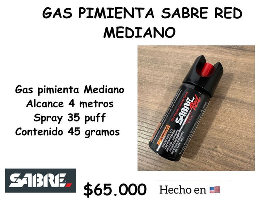 Gas Pimienta Sabre RED Mediano
