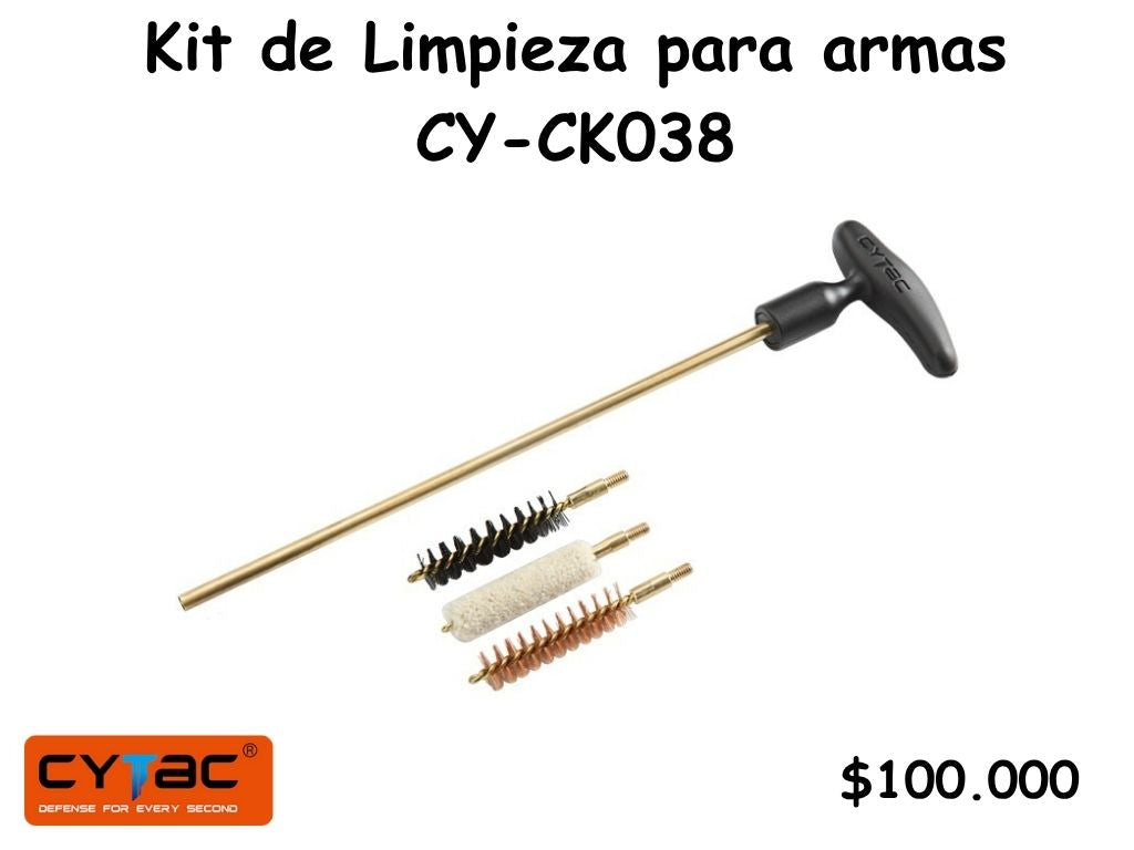 Kit de Limpieza Para Armas CY-CK038