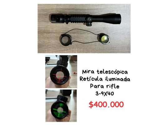 Mira Telescopica Reticula Iluminada