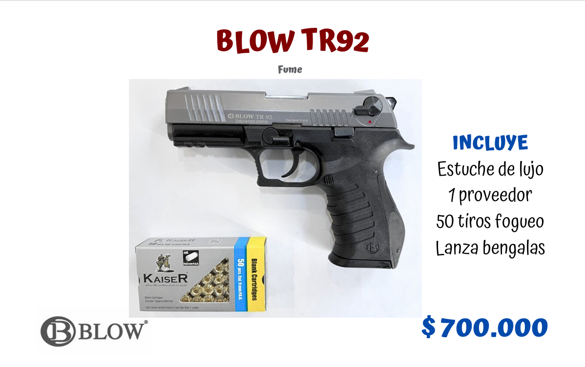 FOGUEO BLOW TR 92 - FUME