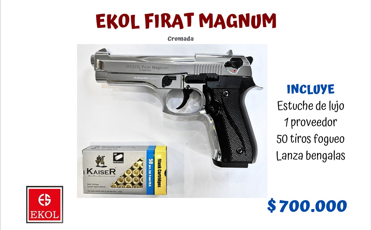 FOGUEO EKOL FIRAT MAGNU - NIKELADA
