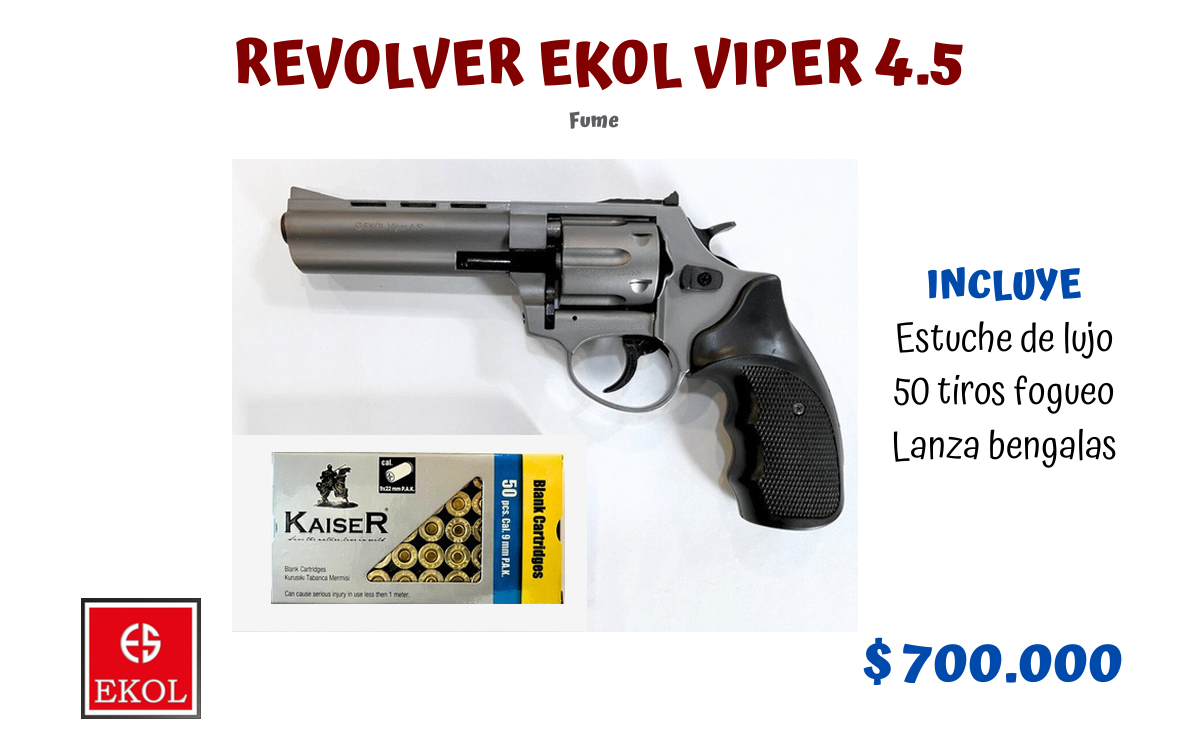 FOGUEO EKOL VIPER 4.5 - FUME
