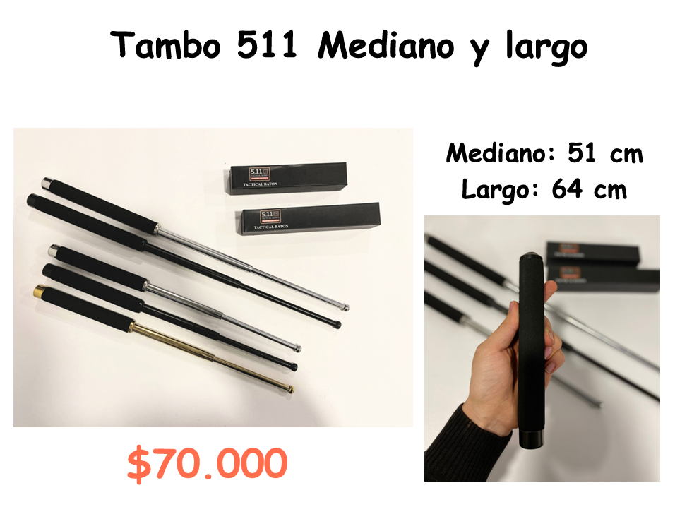 Tambo 511 Mediano y Largo