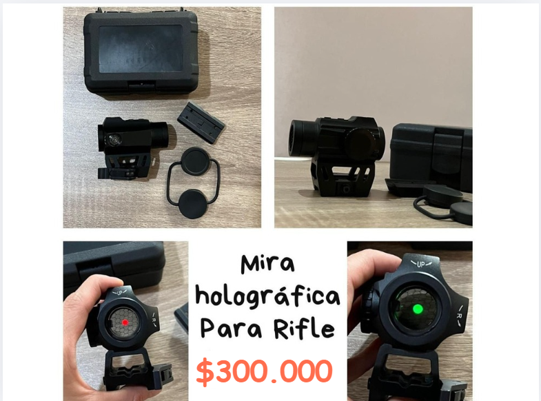 Mira Holografica Para Rifle