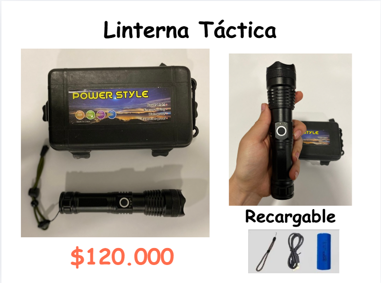 Linterna Tactica