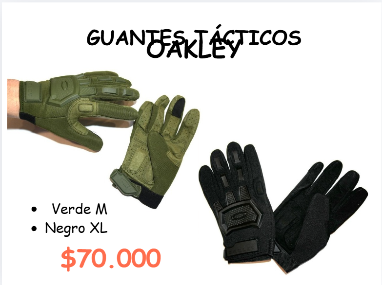 Guantes Tacticos