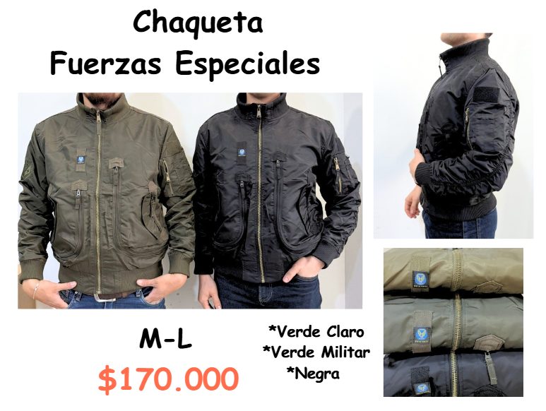 Chaqueta Fuerzas Especiales