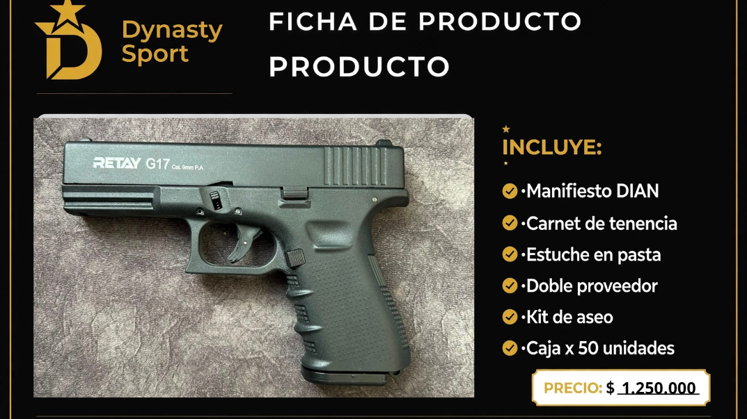 RETAY G17 - NEGRA