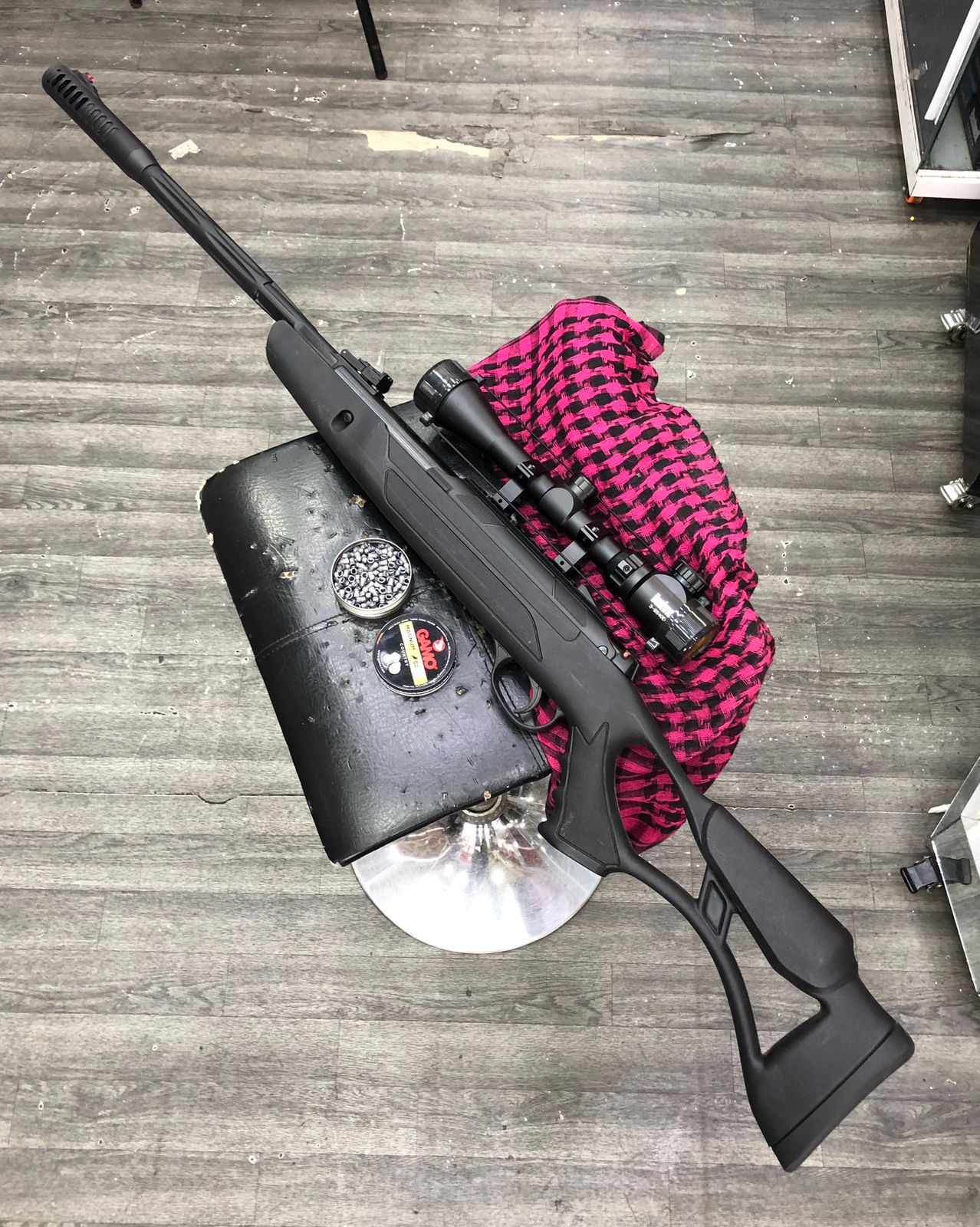 Rifle Hatsa 6.35mm + MIRA Bushell 3-9x40