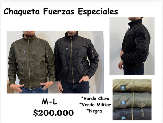 Chaqueta Fuerzas Especiales