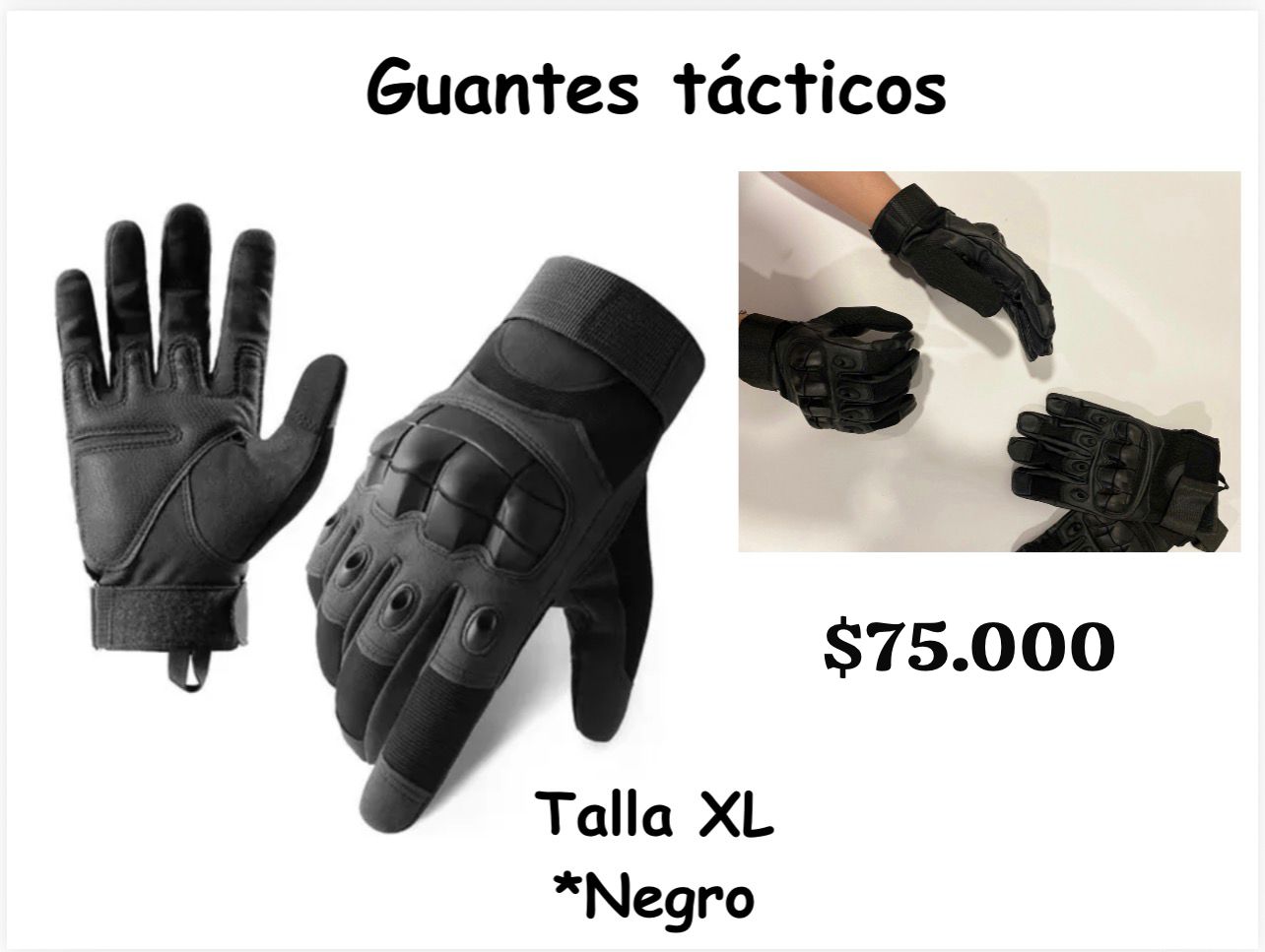 Guantes Tacticos