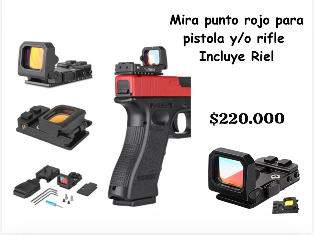 Mira Punto Rojo PISTOLA