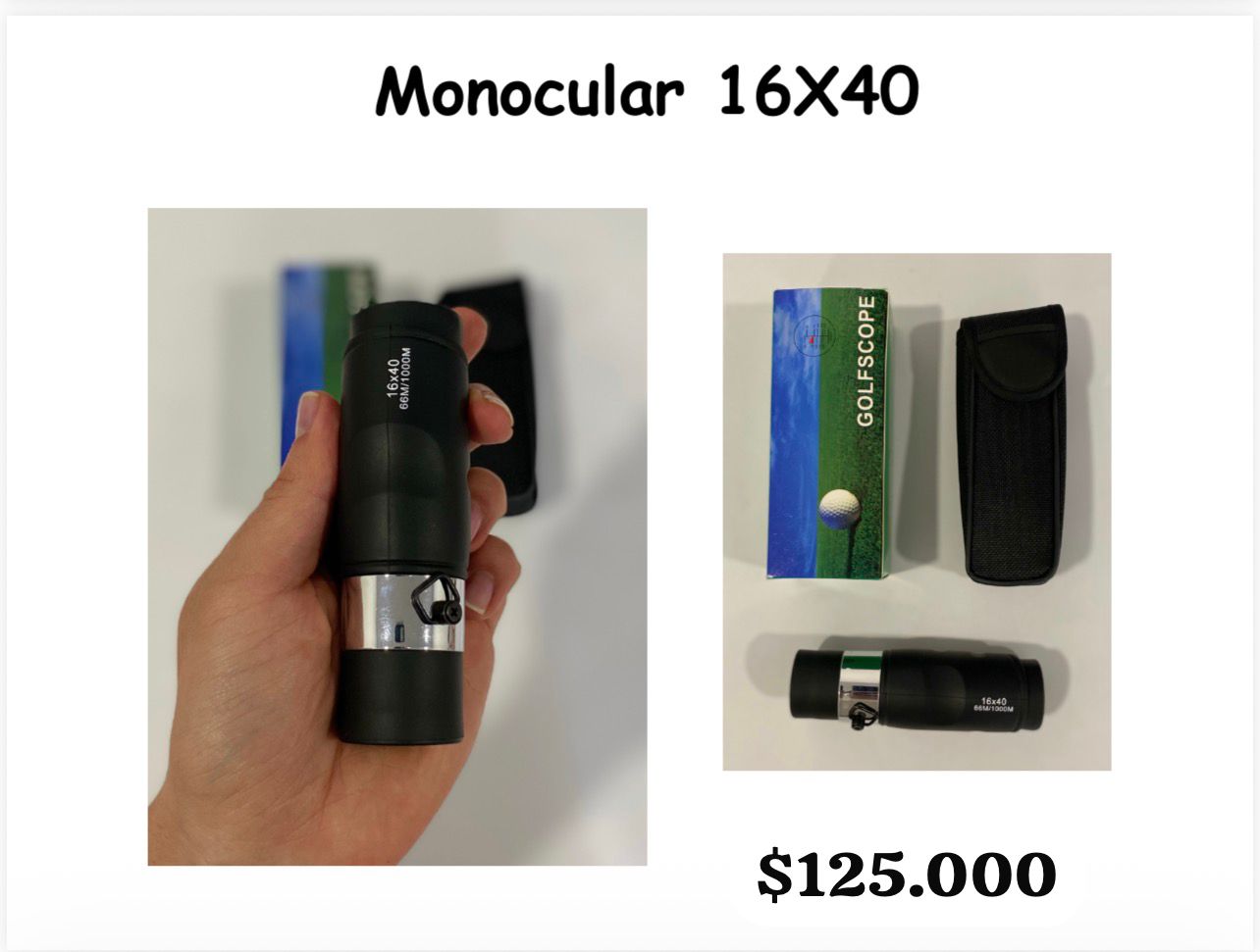 MONOCULAR 16X40