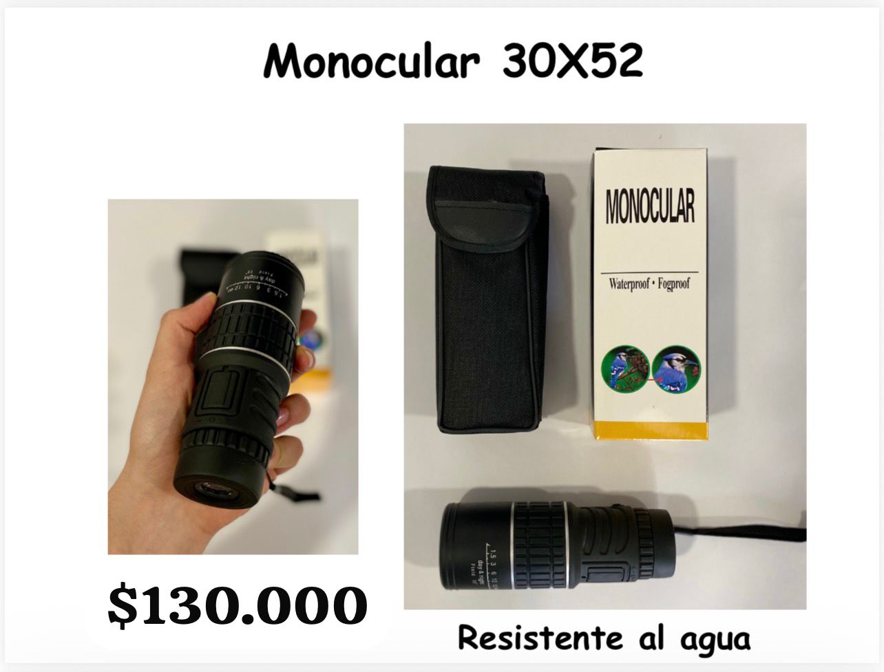 MONOCULAR 30X52