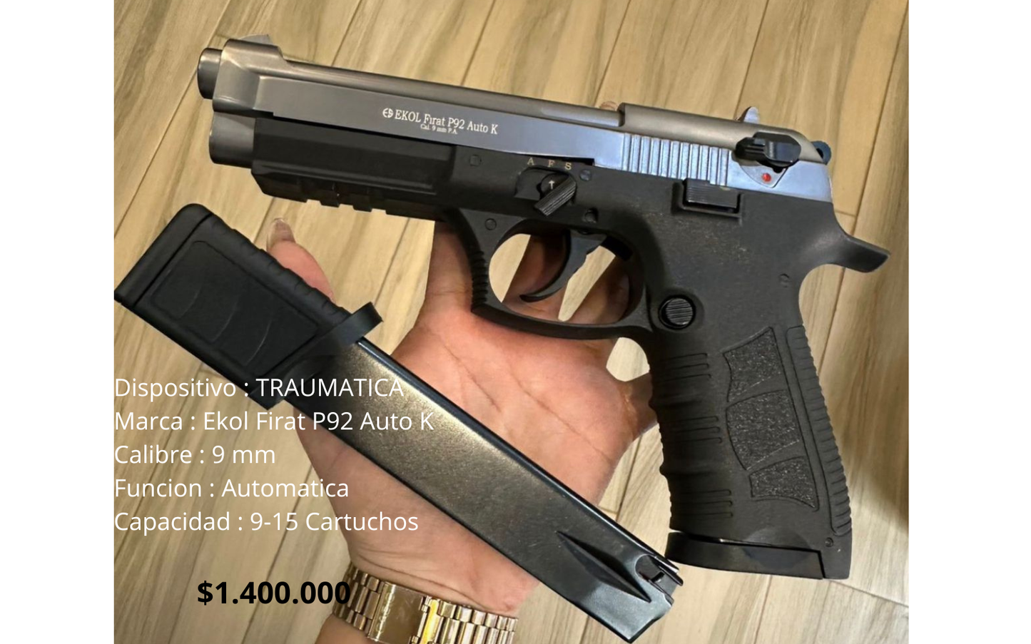 TR EKOL FIRAT F92 AUTO K - FUME