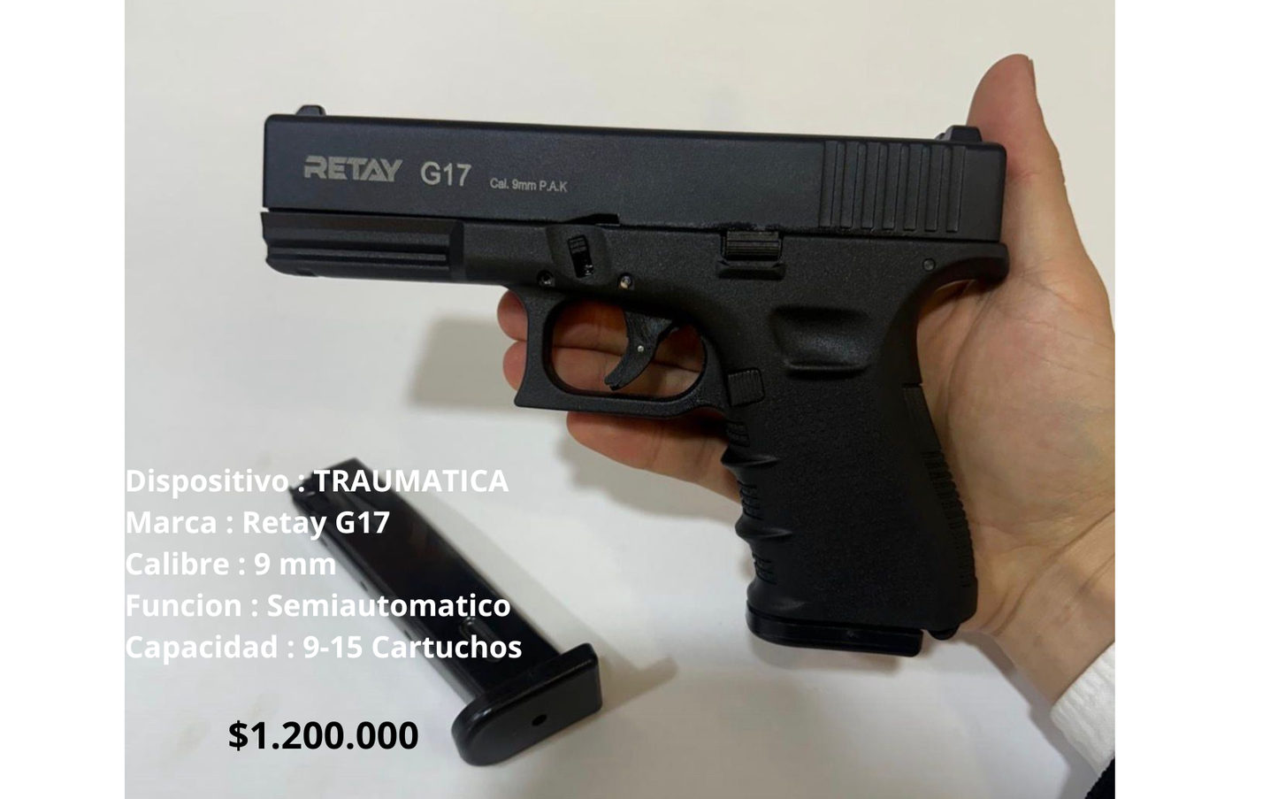 TR RETAY G 17  - NEGRA