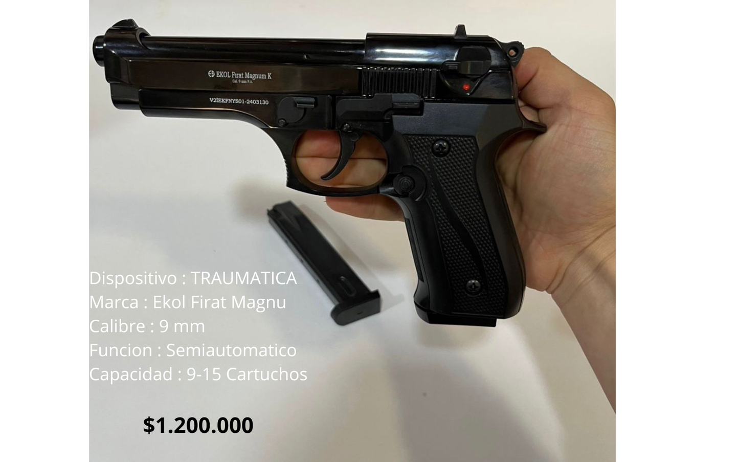 TR EKOL FIRAT MAGNU - NEGRA