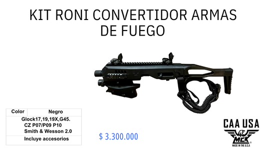 KIT RONI CONVERTIDOR ARMAS DE FUEGO