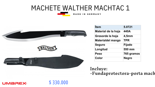 Machete Walther Machtac 1