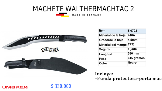 Machete Walther Machtac2