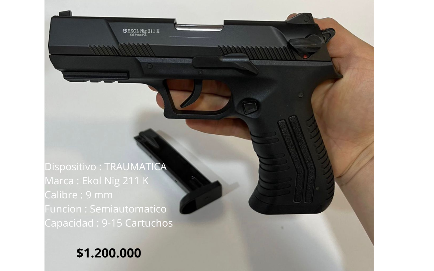 TR EKOL NIG 211 K - NEGRA