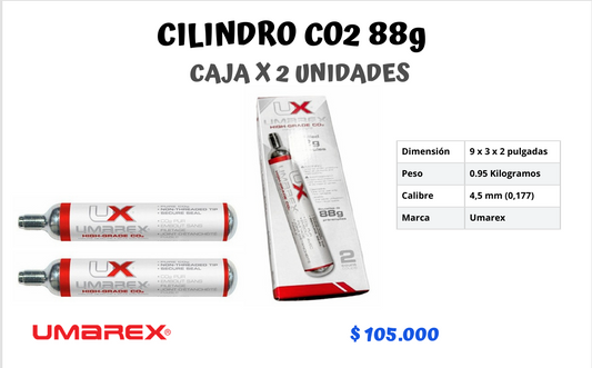 CILINDRO CO2 88G