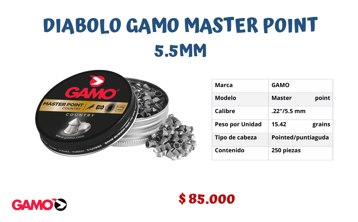Diabolo Gamo Master Point 5.5 MM