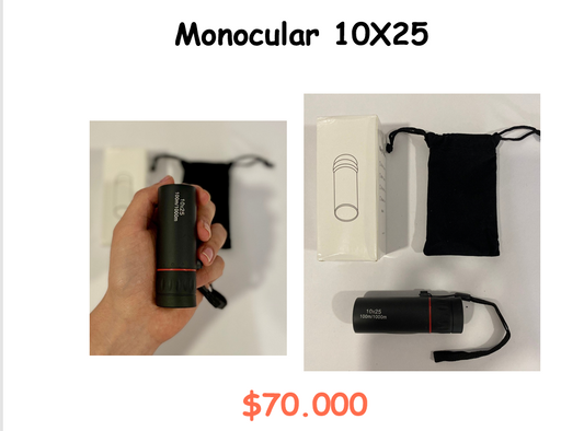 Monocular 10x25