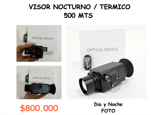 Visor Nocturno / Termico 500 mtrs