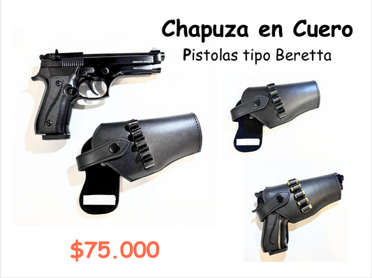 Chapuza en Cuero Tipo Bereta