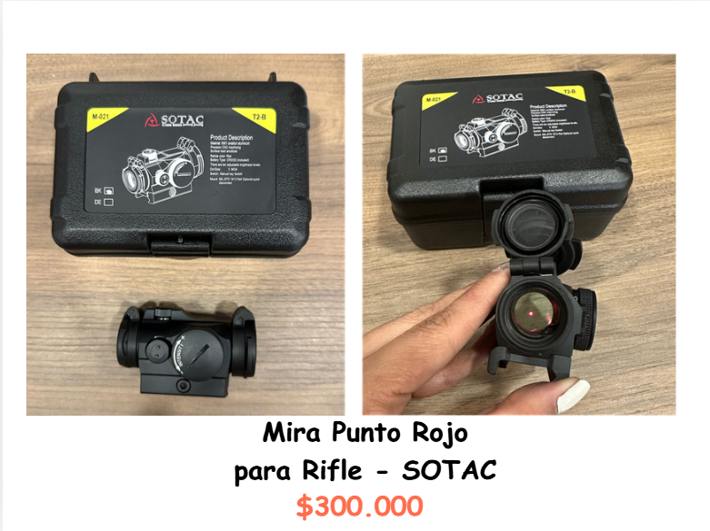 Mira Punto Rojo PARA RIFLE