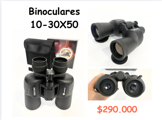 Binoculares 10-30X50