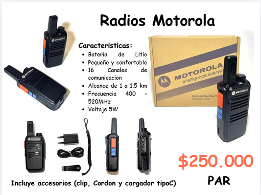 Radios Motorola
