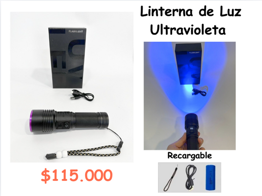 Linterna De Luz Ultravioleta