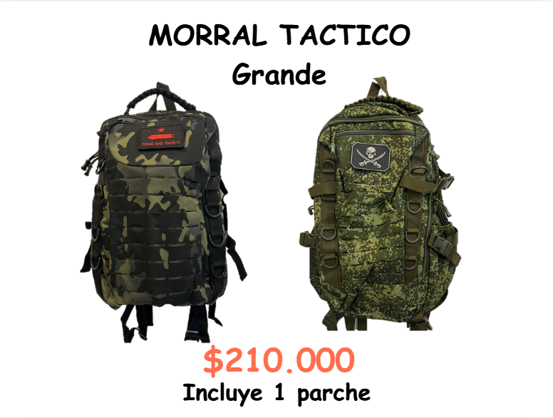 Morral Tactico - Grande 3