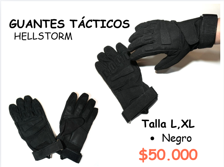Guantes Tactico Hell Storm
