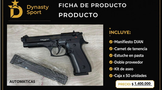 EKOL JACKAL DUAL K - NEGRA