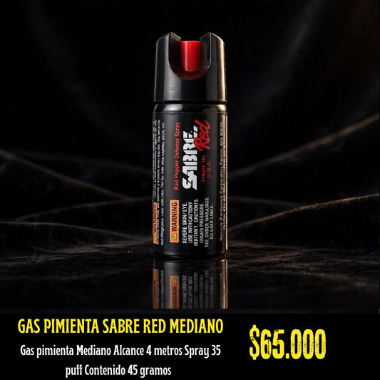 Gas Pimienta Sabre Red MEDIANO