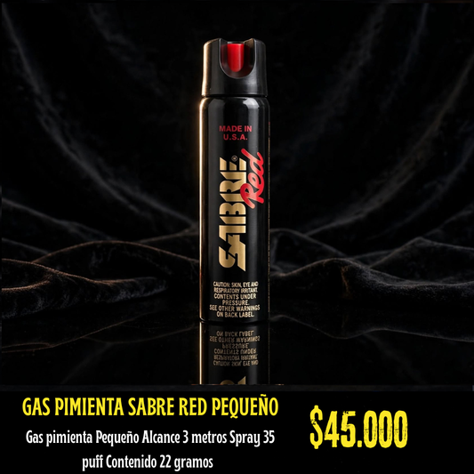 Gas Pimienta Sabre Red PEQUEÑO