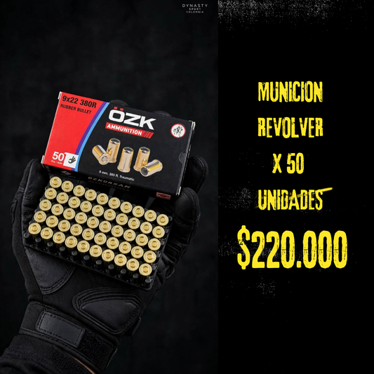 Municion Traumatica Revolver 9x22 - Ozkurzan