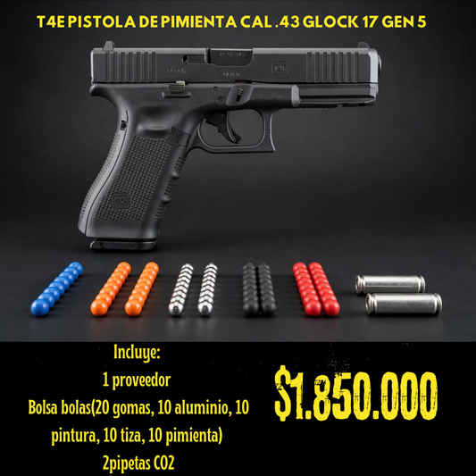 Pistola Gas pimienta .43 CO2