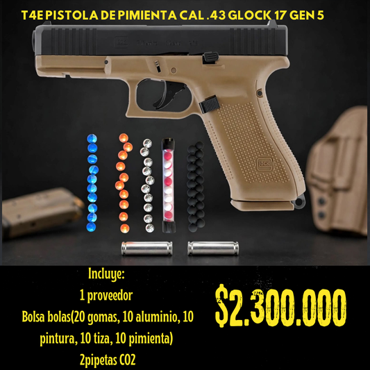 Pistola Gas pimienta .43 CO2