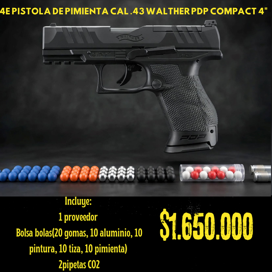 Pistola Gas pimienta .43 CO2