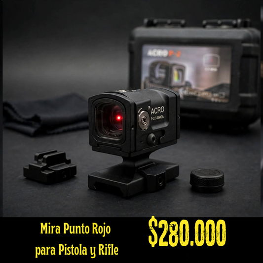 Mira Punto Rojo Para Pistola  y Rifle