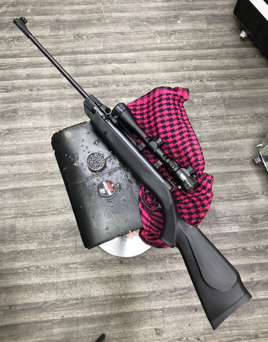 Rifle IMPORTADO 5.5mm + Mira 3-9X32